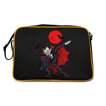 Halloween costume dabbing dab meme conception de vampire - Sac Retro - noir/or - Dos