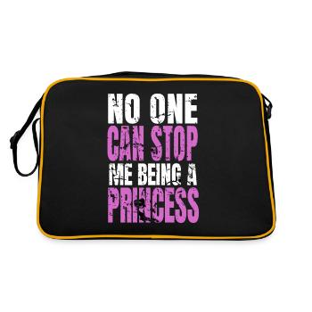 Princesse - Sac Retro - noir/or - Dos