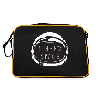 NASA - Sac Retro - noir/or - Dos