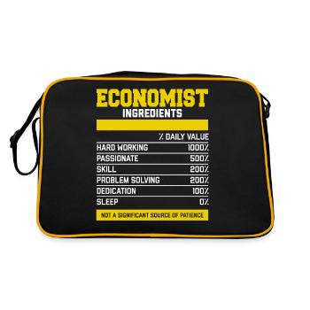 Grand Economist Ingredients T-shirt - Sac Retro - noir/or - Dos