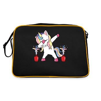 Vernis à ongles manucure licorne pédicure pour - Sac Retro - noir/or - Dos