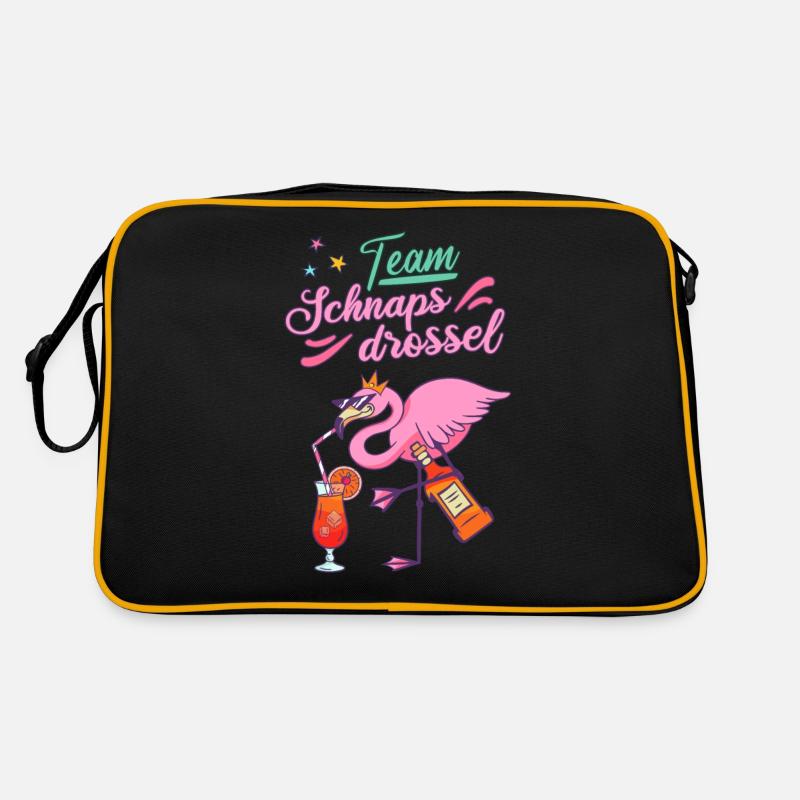 Cadeau de soirée pour les filles de l'équipe de réglisse Sac Retro