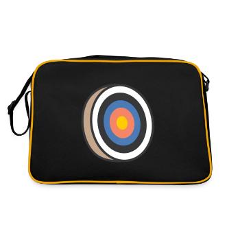 Archery Archery Target - Retro Bag - black/gold - Back