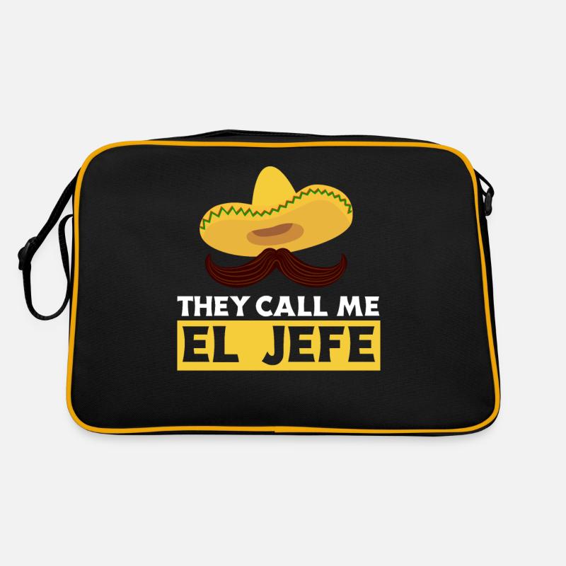 Cadeau drôle de chef mexicain de chef mexicain Sac Retro