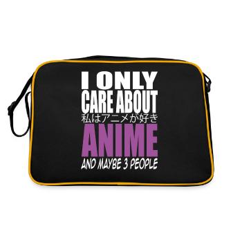 Anime - Retro Bag - black/gold - Back