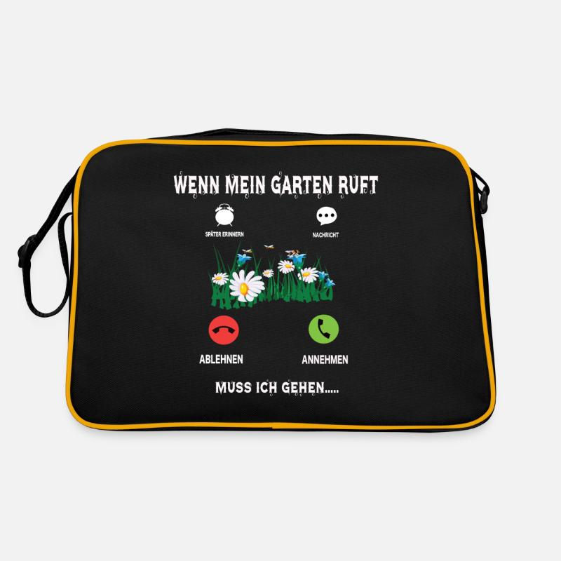 Hobbygärtner und Landschaftsgärtner Retro Tasche