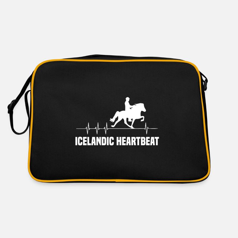 Cheval islandais Sac Retro