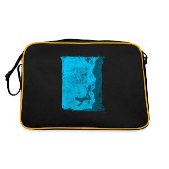 Diver spear spearfishing speargun - Retro Bag - black/gold - Back