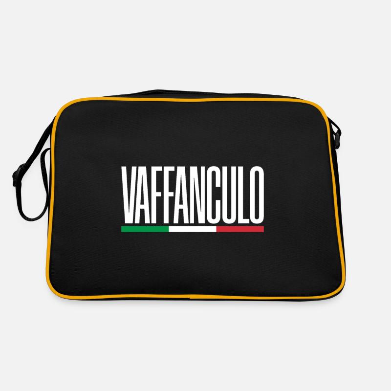 Vaffanculo Lustiger italienischer Spruch Italien G Retro Tasche