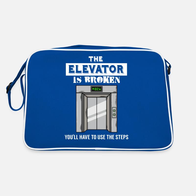 Elevator Mechanic Technician Escalator Retro Bag