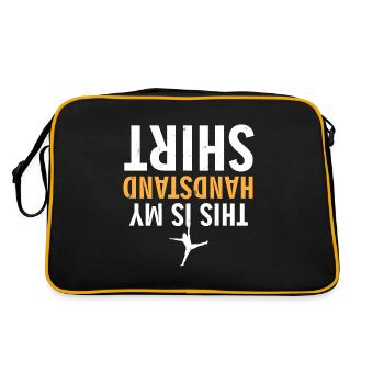 Le stand| Upside Down| Cool| Balance| Reverse - Sac Retro - noir/or - Dos