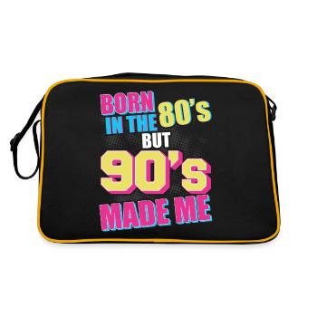 90s 90s costume 90s fashion 90s party - Sac Retro - noir/or - Dos