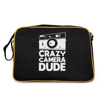 Photographe Photographe Photographie Appareil photo - Sac Retro - noir/or - Dos