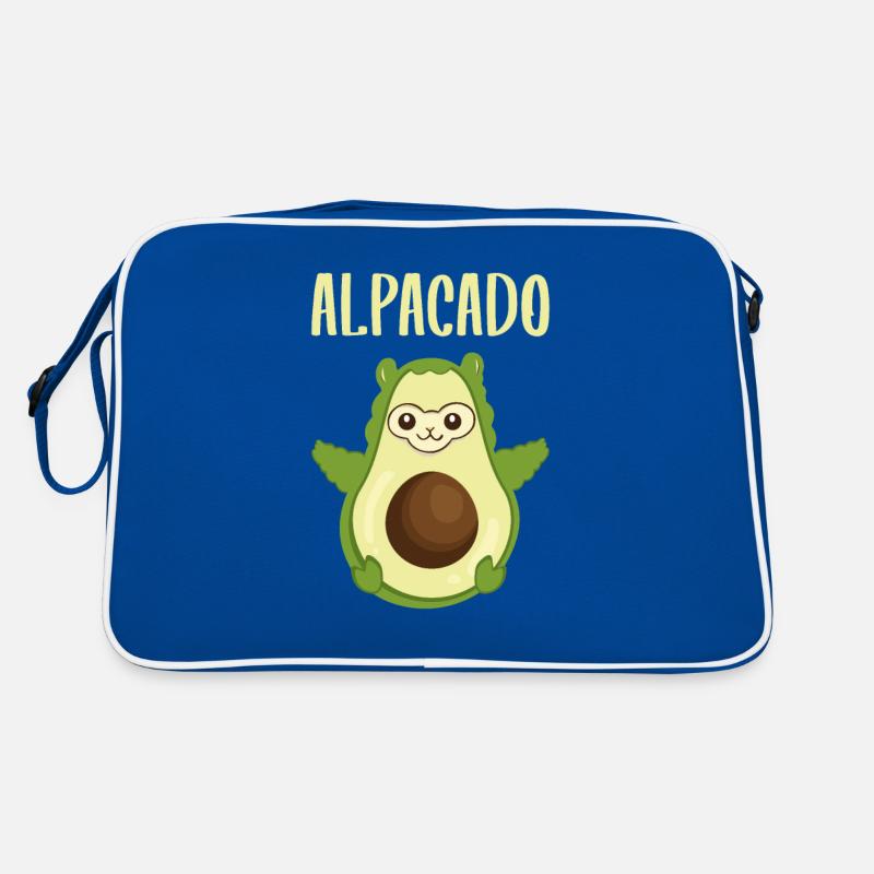 Alpacado Avocado Alpaca Mix Retro Bag