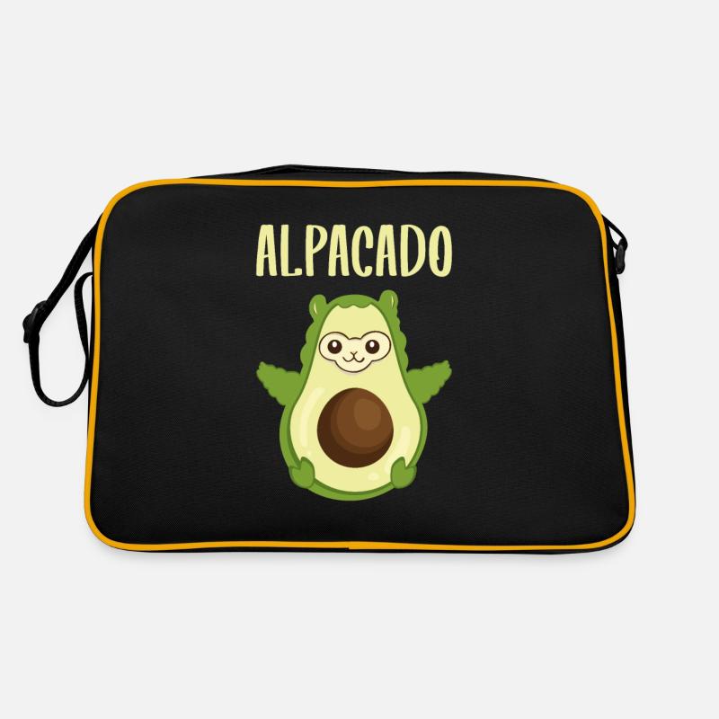 Alpacado Avocat Alpaca Mix - Sac Retro - noir/or