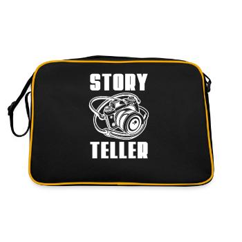 Photographe Photographe Photographie Appareil photo - Sac Retro - noir/or - Dos