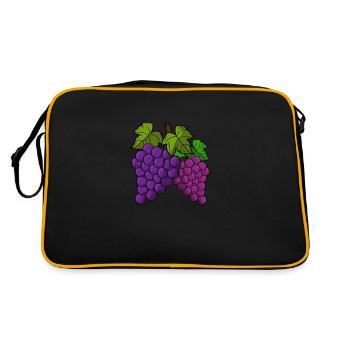 Grain de raisin - Sac Retro - noir/or - Dos