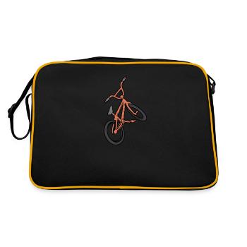 Vélo BMX BMXer - Sac Retro - noir/or - Dos