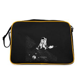 Space vacuum cleaner - Retro Bag - black/gold - Back