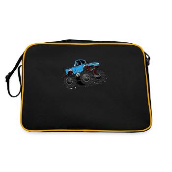 Monster Truck Monster Truck - Retro Bag - black/gold - Back