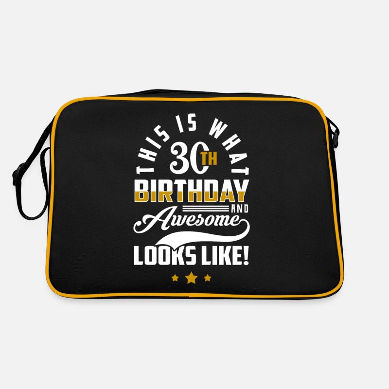 30th birthday Retro Bag