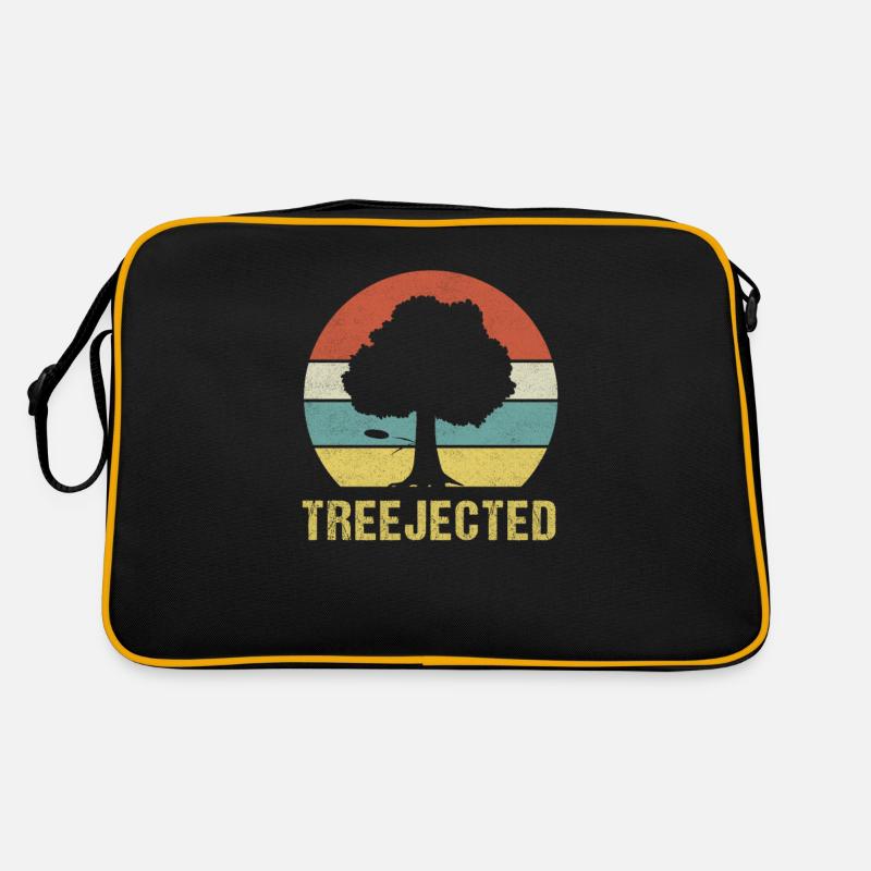 Disc Golf Treejected Design for a Disc Golf Retro Bag