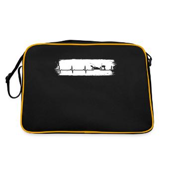 Heartbeat RC Model Car Race Car Buggy Racer Car - Retro Bag - black/gold - Back