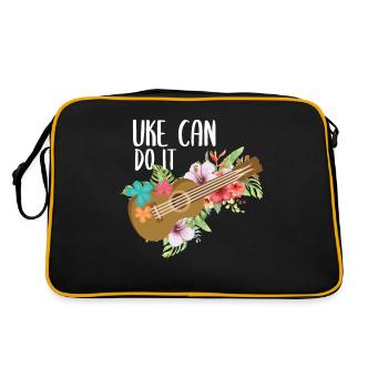 Uke ukulele - Retro Bag - black/gold - Back