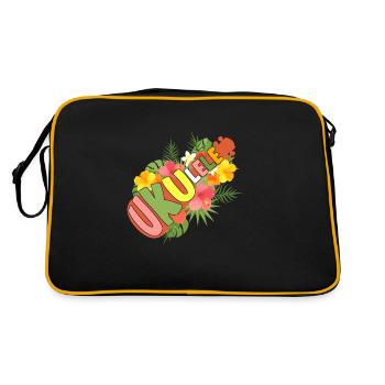 Uke ukulele - Retro Bag - black/gold - Back