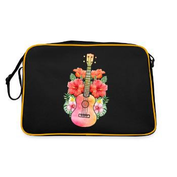 Uke ukulele - Retro Bag - black/gold - Back