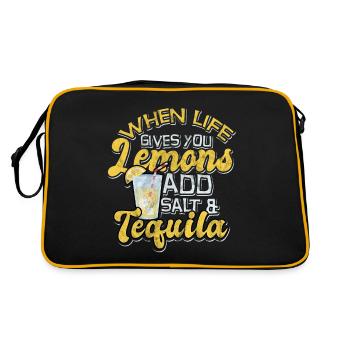 citron - Sac Retro - noir/or - Dos