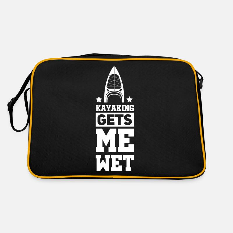 Kayak Kayak Kayaker Retro Bag