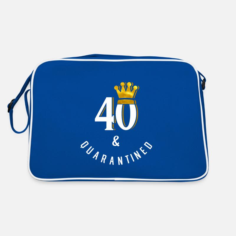 40. Geburtstag Retro Tasche