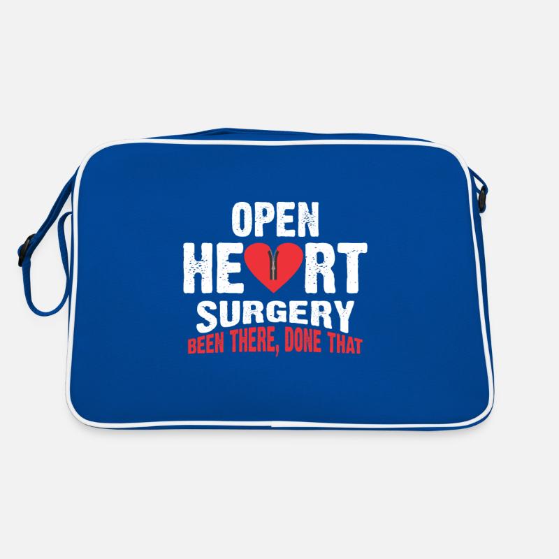 Open heart surgery bypass recovery patients Retro Bag