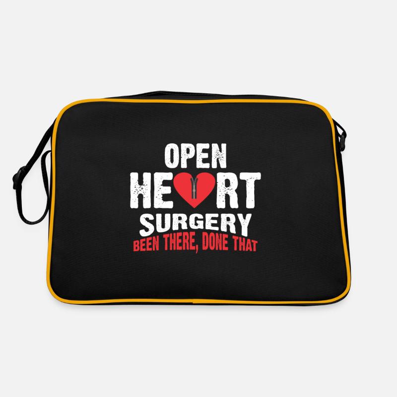 Open heart surgery bypass recovery patients Retro Bag