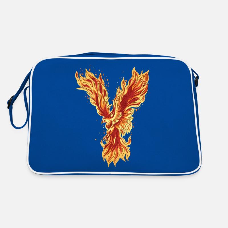 Oeuvre mythique de Phoenix Rising Fire Bird Sac Retro