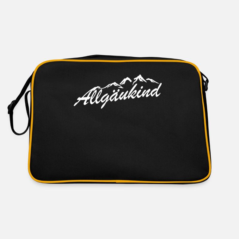 Allgäu & Allgäukind Retro Tasche