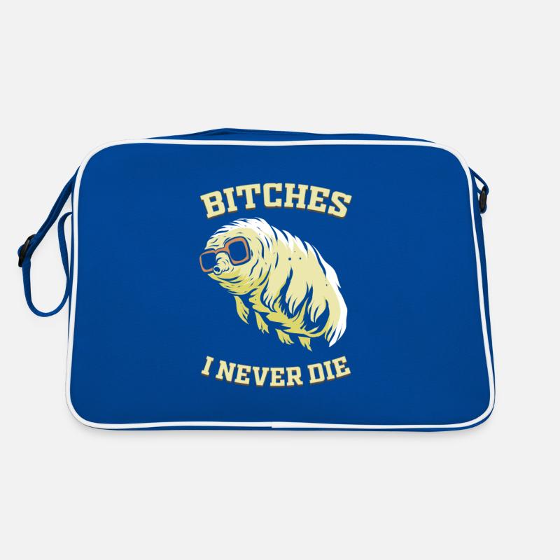 Tardigrade I Never Die Water Bear Microbiology Retro Bag