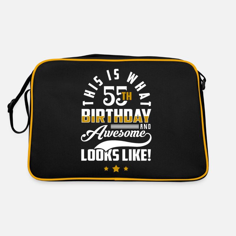 55th birthday Retro Bag