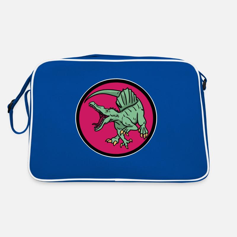 Dino Logo Retro Tasche