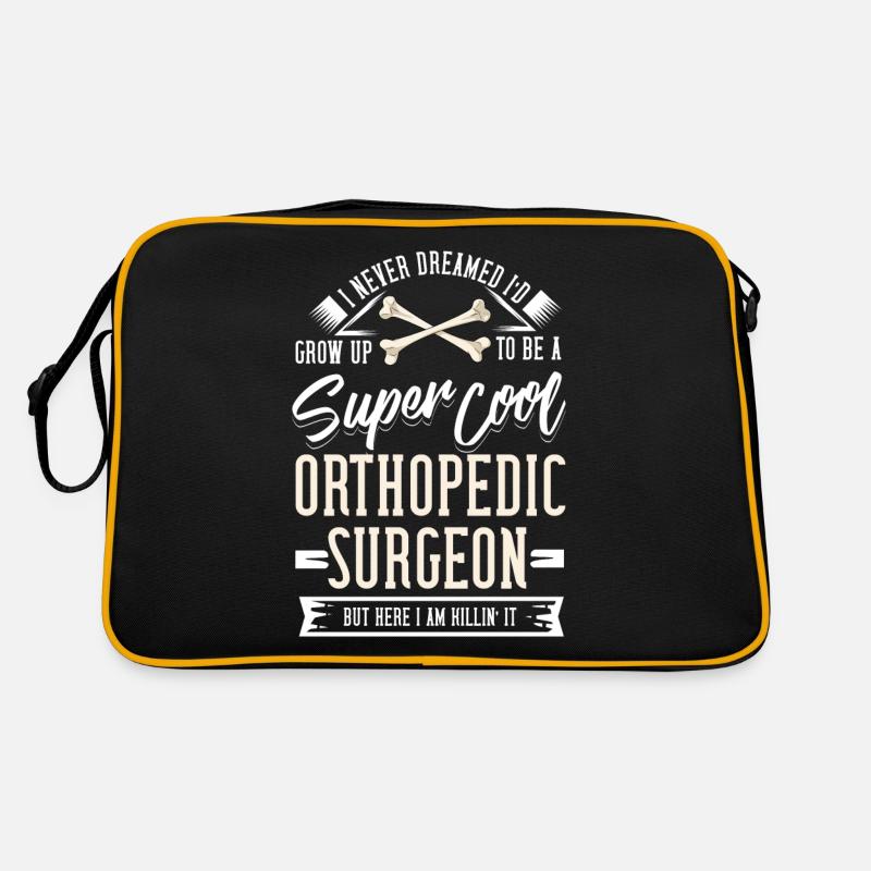 Orthopedic surgeon gift bone orthopedist Retro Bag