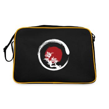 Cercle zen - Sac Retro - noir/or - Dos
