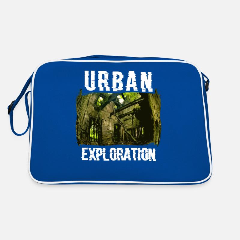 Urban exploration gift for Urbex friends Retro Bag