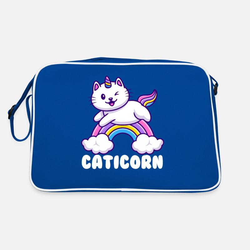 Arc-en-ciel de Caticorn Sac Retro