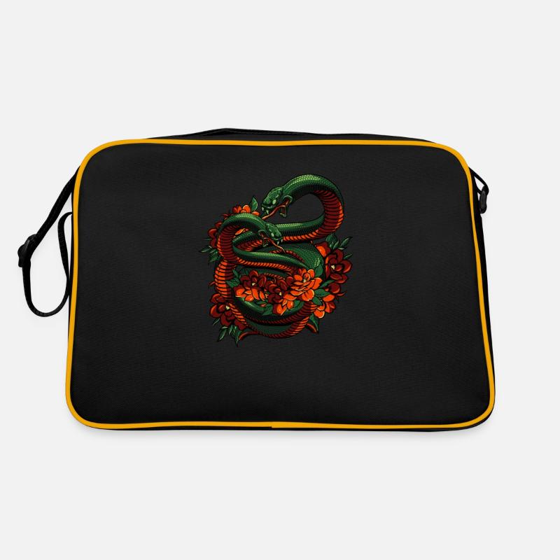 Cobra Snake Reptile King Cobra Retro Bag