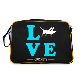 Criquet - Sac Retro - noir/or - Dos
