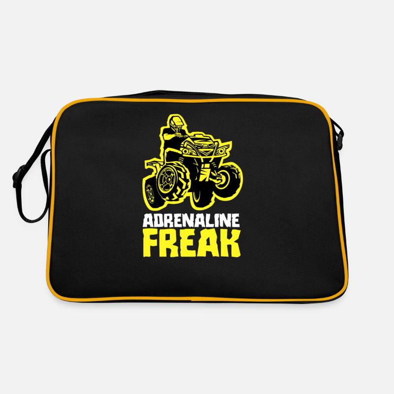 Quad - quad - Sac Retro - noir/or