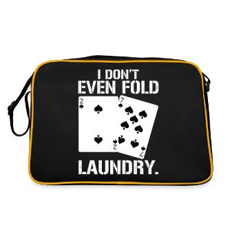 Jeu de cartes jeu de cartes poker poker - Sac Retro - noir/or - Dos