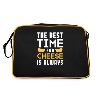 Plateau de fromages Fromages Fromages laitiers - Sac Retro - noir/or - Dos