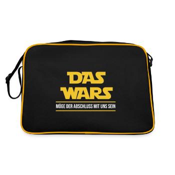 The Wars - German science-fiction-sci-fi gift - Retro Bag - black/gold - Back